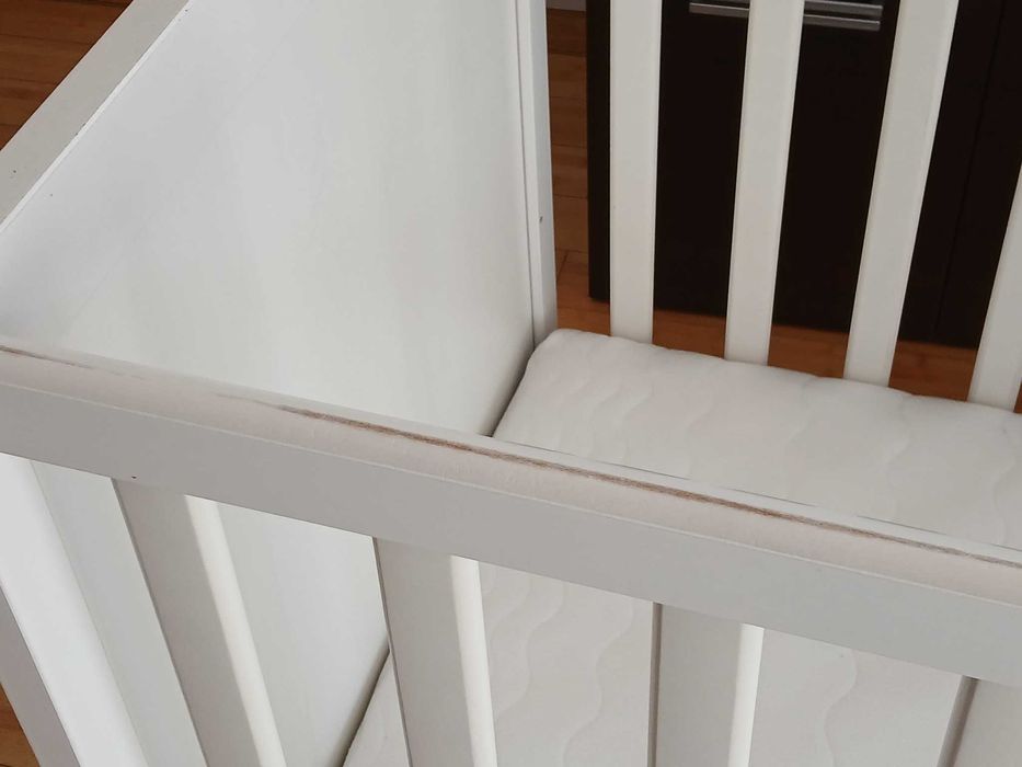 Łóżeczko Ikea sundvik materac