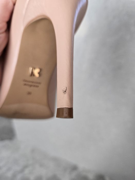 Szpilki nude, beżowe Kazar 38