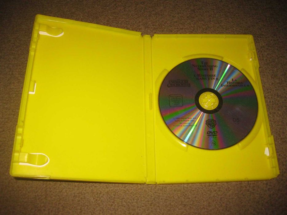 DVD "História Interminável II" de George T. Miller/Raro!