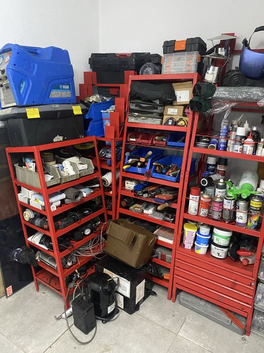 Estantaria Wurth mais material frio industrial