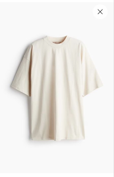 Оверсайз футболка H&M, нова xs, підійте на S та M