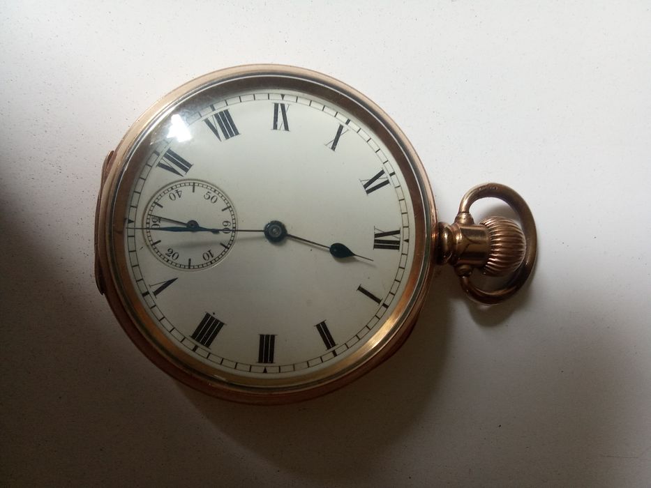 A M.Whaltam relógio bolso ouro!