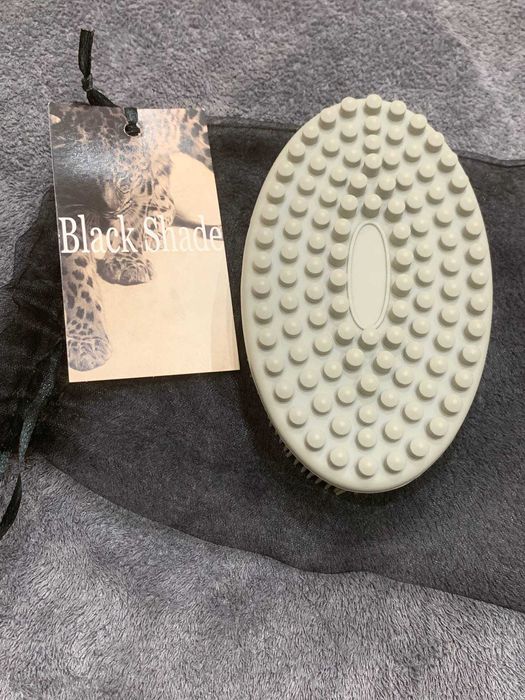 Антибактериальная Мочалка Щетка силиконовая резиновая