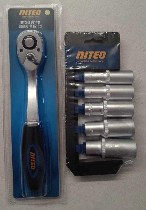 NITEO grzechotka + nasadki 1/2"