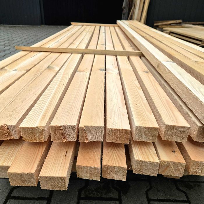 Listwa, łata, kantówka 5cm x 4cm x 2,5m lub 4m, sosnowa, możliwa impregnacja