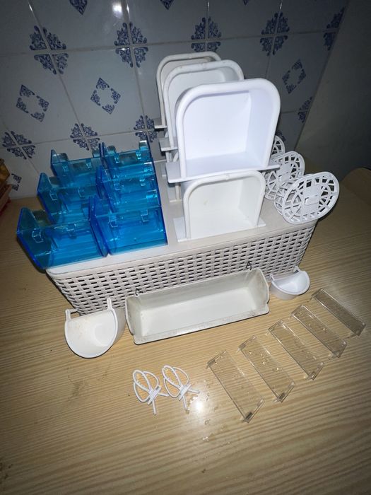 Acessórios aves - comedouros, suportes etc