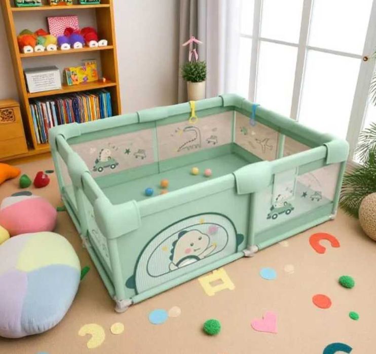 Дитячий ігровий манеж сухий басейн детский манеж сухой бассейн 150х200