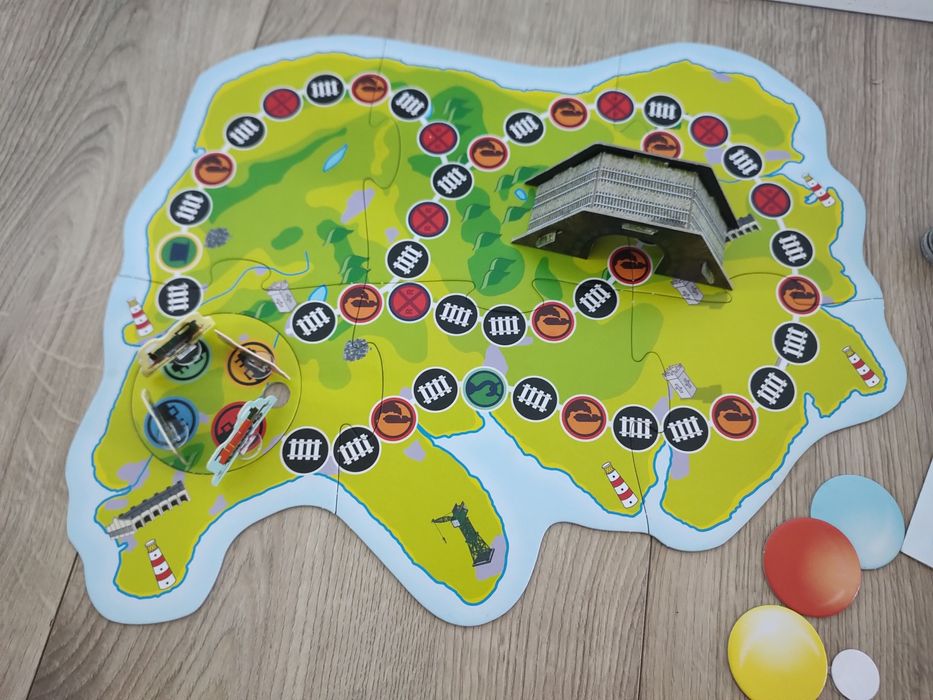 Gra planszowa Tomek i przyjaciele Trefl Nowi przyjaciele i balonowa