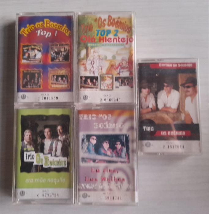 Cassetes / cds antiguidades