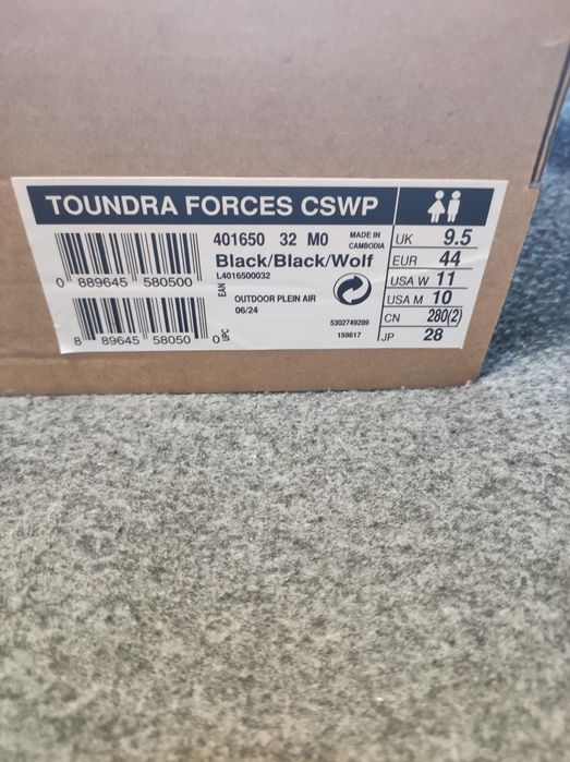 Salomon toundra forses