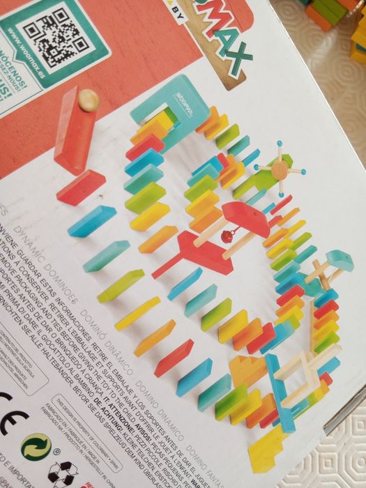 Jogo WooMax: Dominó Dinâmico para criança > 5 anos