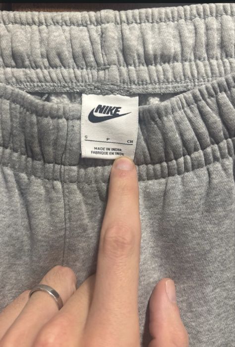 Calças fato treino Nike de cor cinza