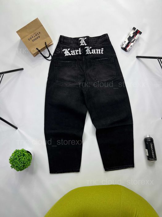 Штани KARL KANI JEANS rap джинси pants baggy y2k sk8