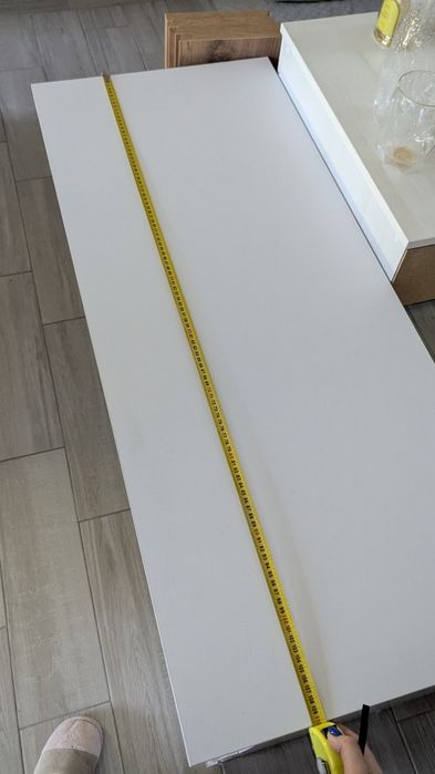 Стіл письмовий білий