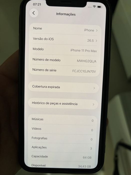 Iphone 11 pro max desbloqueado