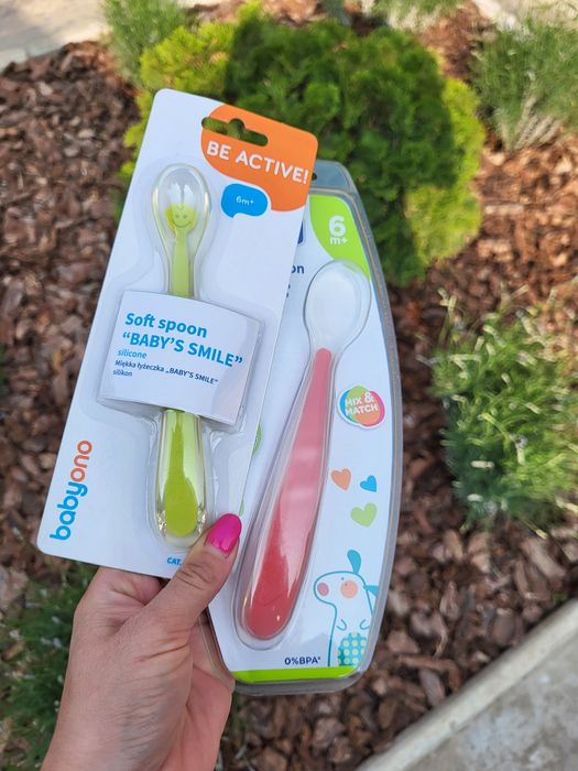 Ложки силиконовые Chicco 6+