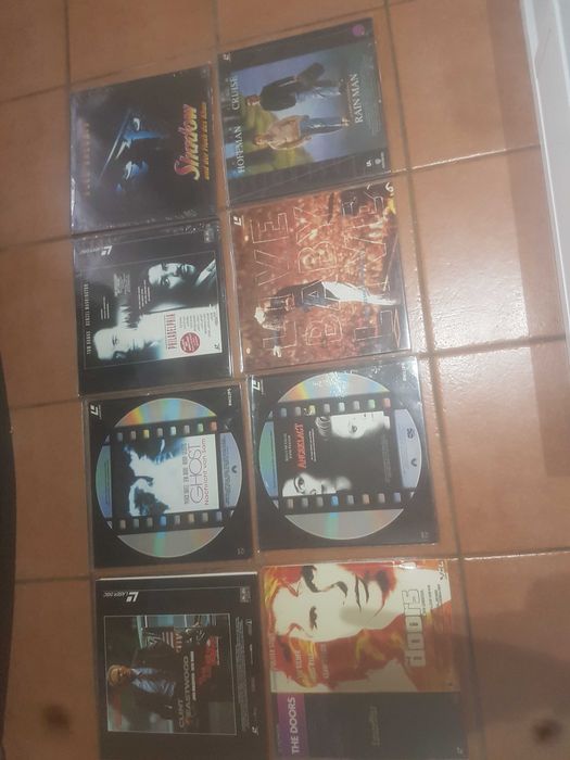 Leitor LD, CD, VINIL + 80 DISCOS.