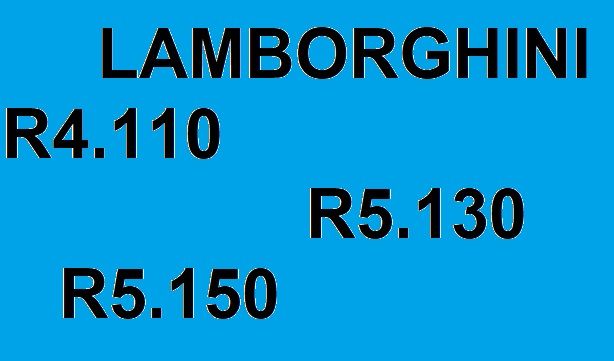 Instrukcja napraw LAMBORGHINI R4.110, R5.130, R5.150 J. POLSKI!
