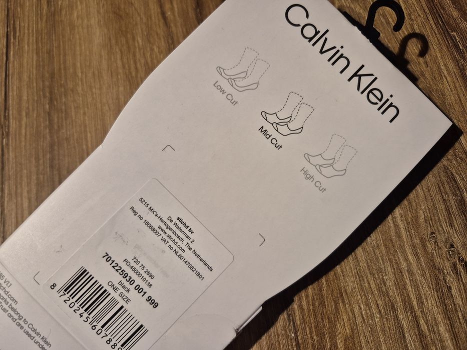 Skarpetki Męskie Stopki Calvin Klein 3pak