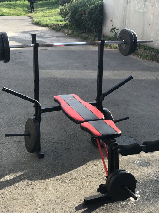 Продам Жим лежачи + в подарунок підвісний турнік