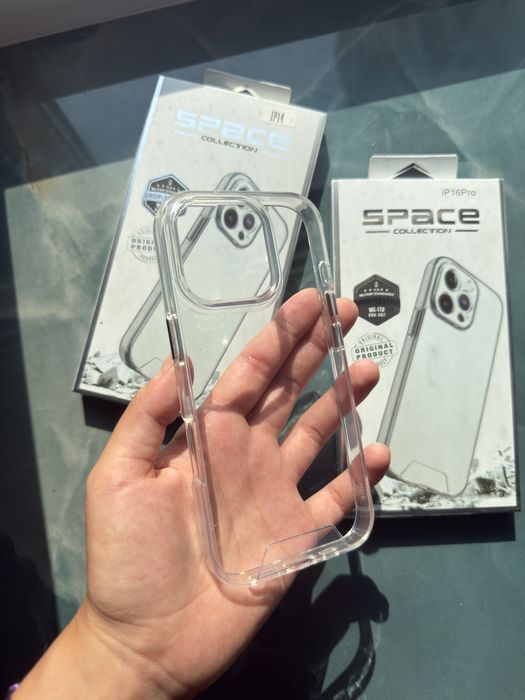 Прозорий чохол на iPhone Space Collection | 11 - 17 pro max
