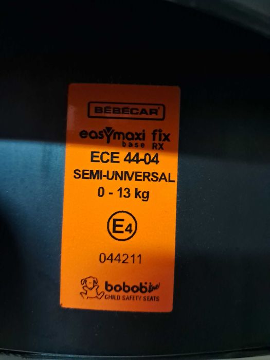 Base isofix bebecar
