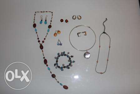 Colares Pulseiras Brincos - Pack Elegante