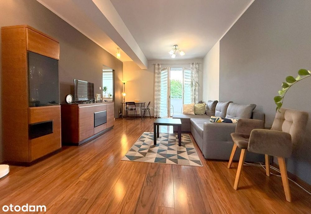 54,9m2/2 pokoje/duży balkon z widokiem na Park