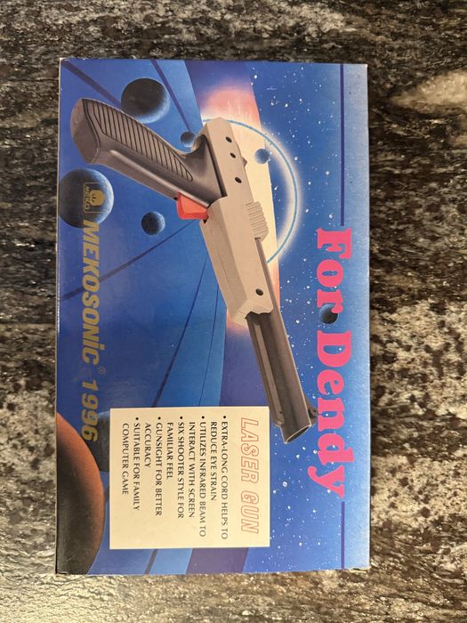 Mekosonic 1996 Laser Gun – pistolet NES/Dendy nowy BOX