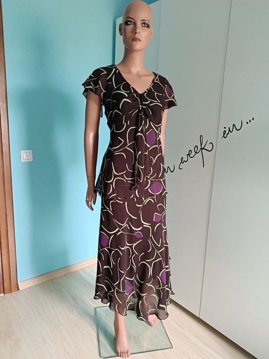 Elegancki komplet garsonka spódnica bluzka