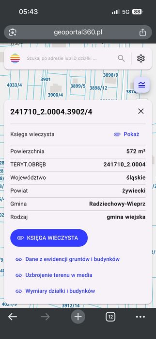 Działka budowlana