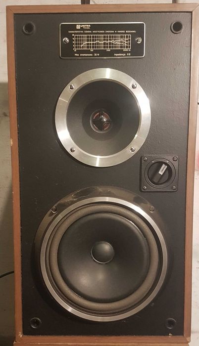 wieża stereo Unitra PRL + 2 głośniki 30W