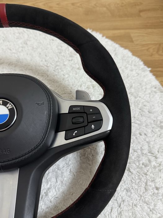 Алькантаровий М Руль BMW для G30 G01 G02 G05 G05 G07 G12 G15 G20