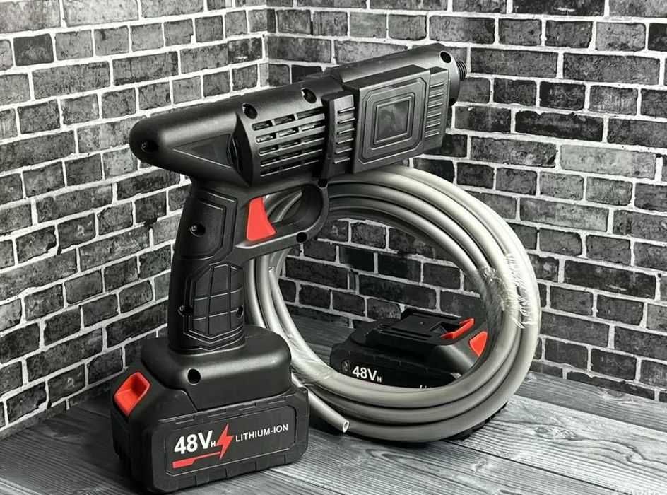 Аккумуляторная мойка высокого давления автомобильная мини мойка мойка