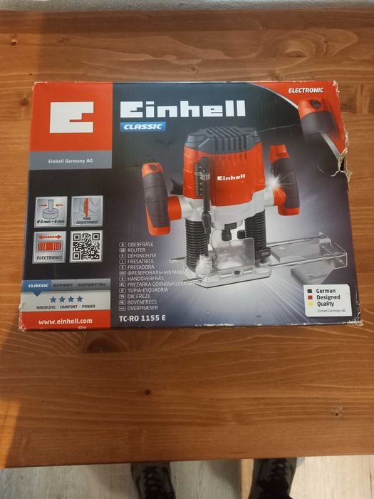 Fresadora Einhell 1100W (NOVA!)