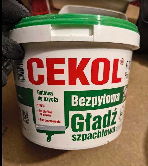 Gładź szpachlowa bezpyłowa Finisz 5 kg