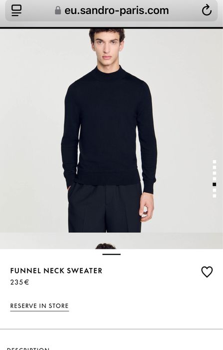 Свитер Sandro p.S