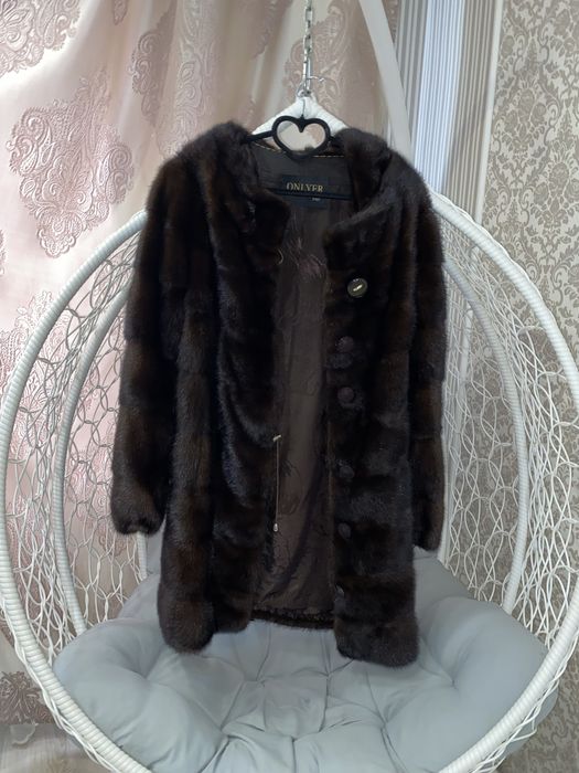 Натуральна норкова шуба