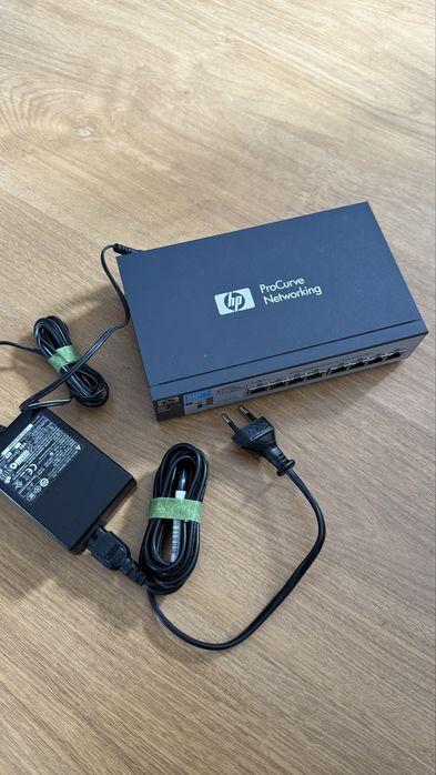 Switch HP ProCurve 1810G-8 portas Gigabit