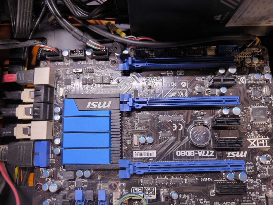 MSI Z77A-GD80 (Z77, LGA1155, DDR3, 3×PCI-E) + zaślepka I/O