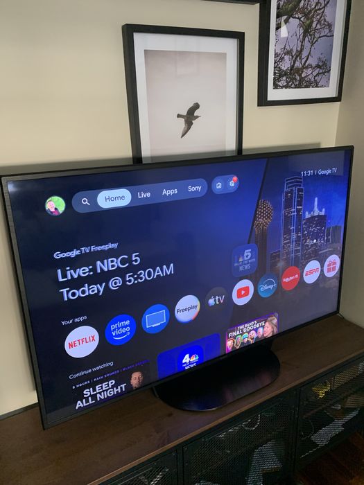 TV Sony Bravia 55” 4K smart google Tv