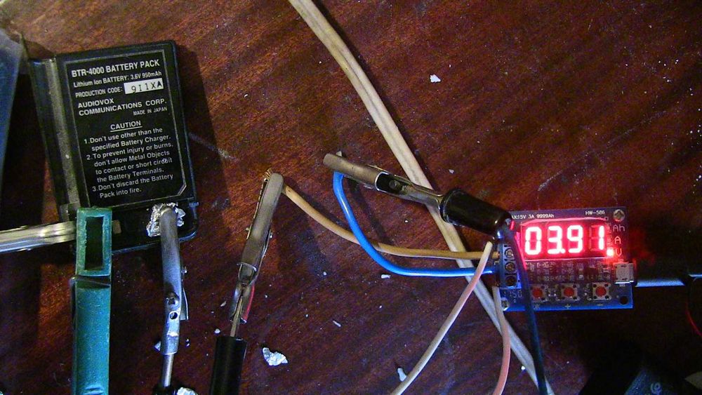Аккумулятор Audiovox BTR-4000  3.6V  made in Japan