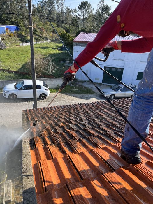 Limpeza de telhados