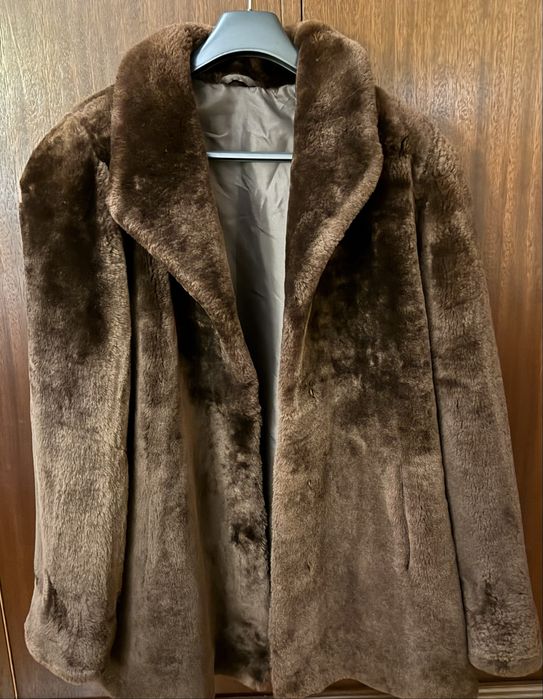 Casaco de Mouton Castanho