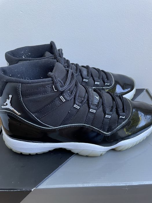 Buty Air Jordan 11 Retro Jubilee 25th Anniversary Męskie Czarne Sportowe Okazja