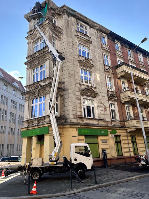 Wynajem Podnośnik koszowy 24m zwyżka Wrocław 576.533.538