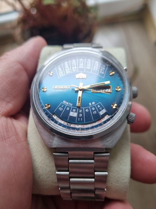 Orient królewski cesarski patelnia niebieski