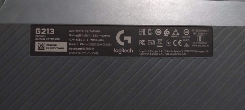 Klawiatura Logitech g213