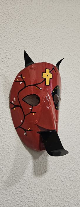 Máscara Artesanal de Careto Transmontano, mais especificamente da freg