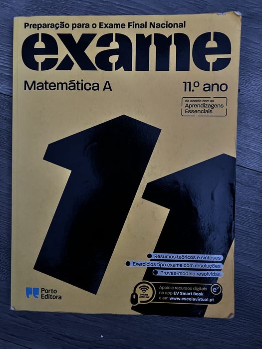 Livro preparação exame 11 ano matemática A